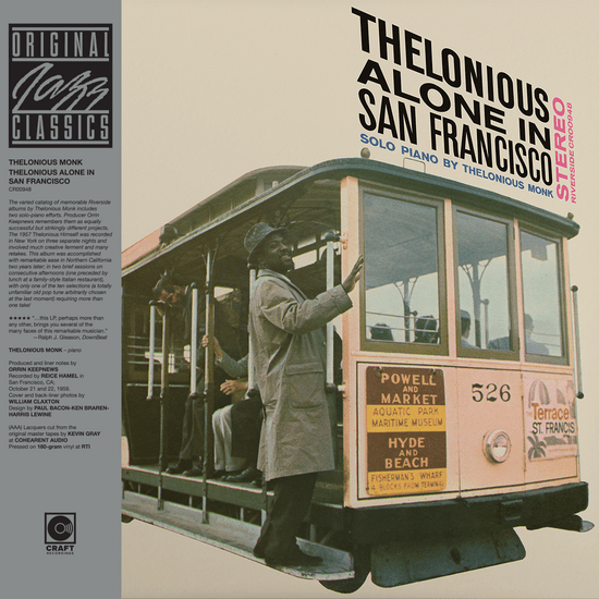 Thelonious Monk - Thelonious Alone In San Francisco Vinyl Vinyl