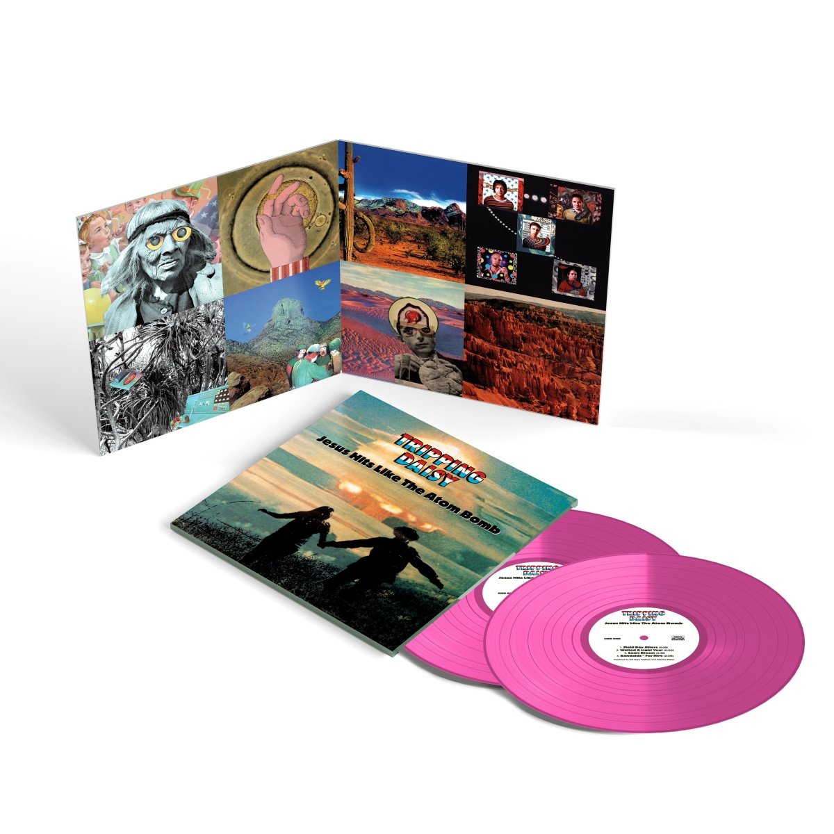 Tripping Daisy - Jesus Hits Like The Atom Bomb (Pepto Bismol Pink 701/1000) Vinyl Vinyl