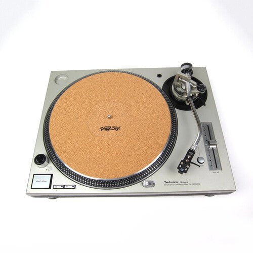 Vinyl Styl® 12 Inch Anti Static Cork Turntable Mat - Less Vibration - No Slip Vinyl