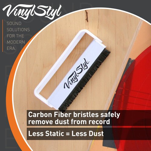 Vinyl Styl® Anti - static Vinyl Record Cleaning Brush - Micro Fiber Record Cleaning Kit Vinyl
