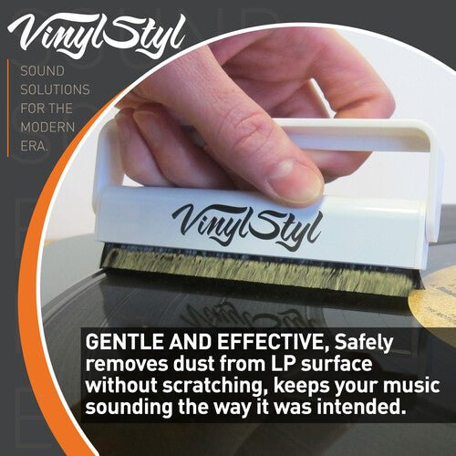Vinyl Styl® Anti - static Vinyl Record Cleaning Brush - Micro Fiber Record Cleaning Kit Vinyl