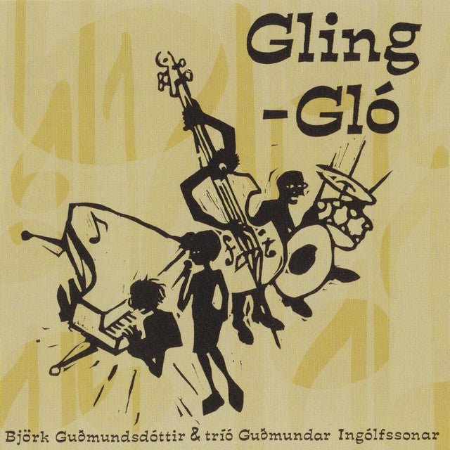 Björk Guðmundsdóttir & Tríó Guðmundar Ingólfssonar - Gling-Gló Vinyl
