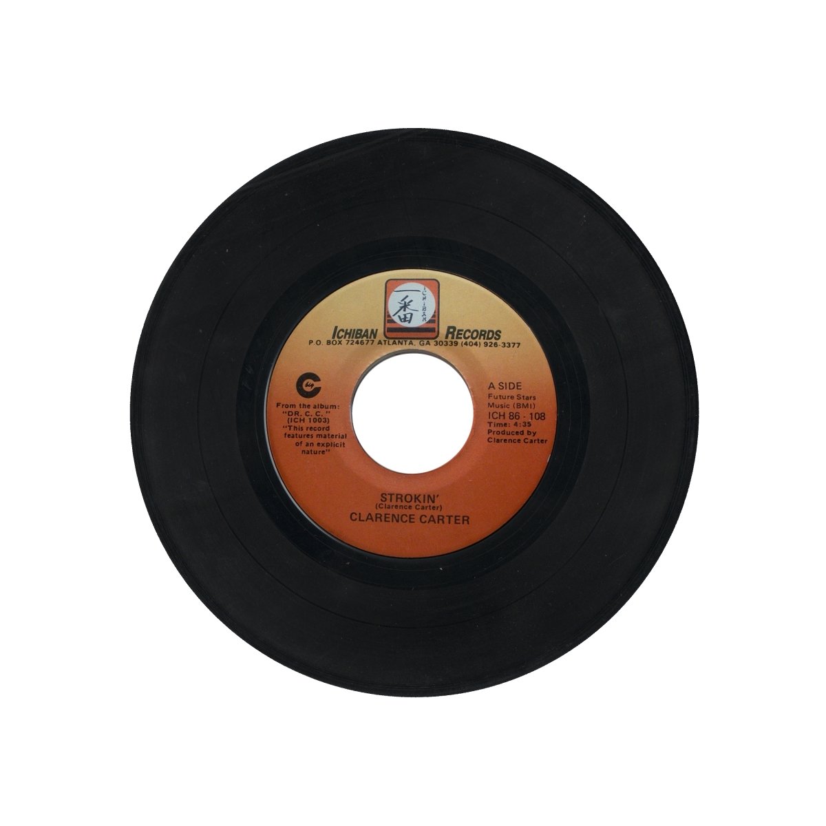 Clarence Carter - Strokin' / Love Me With Feeling 7" Vinyl