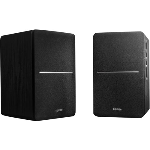 Edifier R1280DB Bluetooth Wireless 2.0 Book Shelf Speakers in Piano Black finish - 42 Watts Vinyl
