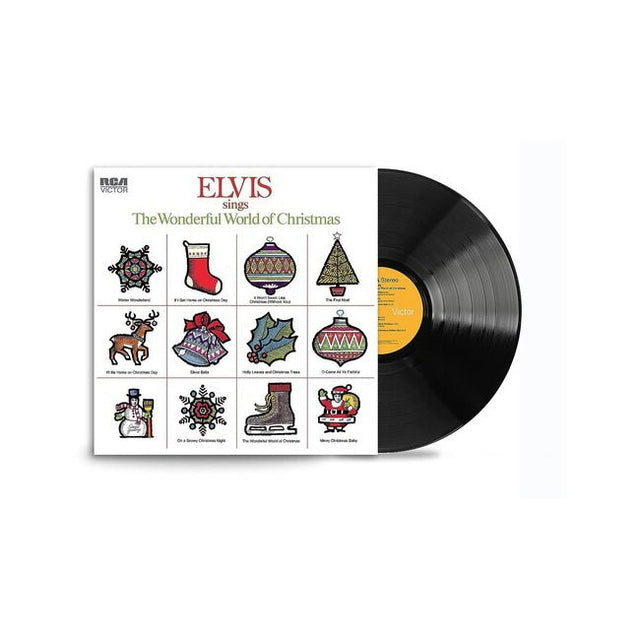 Elvis Presley - Elvis Sings The Wonderful World Of Christmas Records & LPs Vinyl