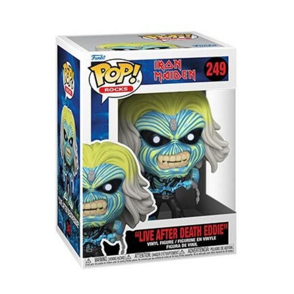 FUNKO POP! ROCKS: Iron Maiden- Eddie - Live After Death Eddie Funko Pops Vinyl