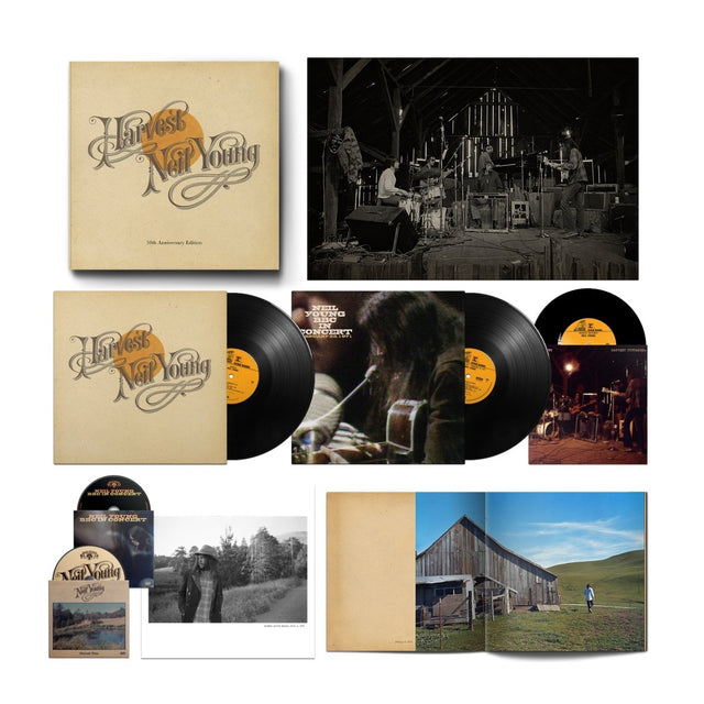 Neil Young - Harvest 7" Box Set Vinyl