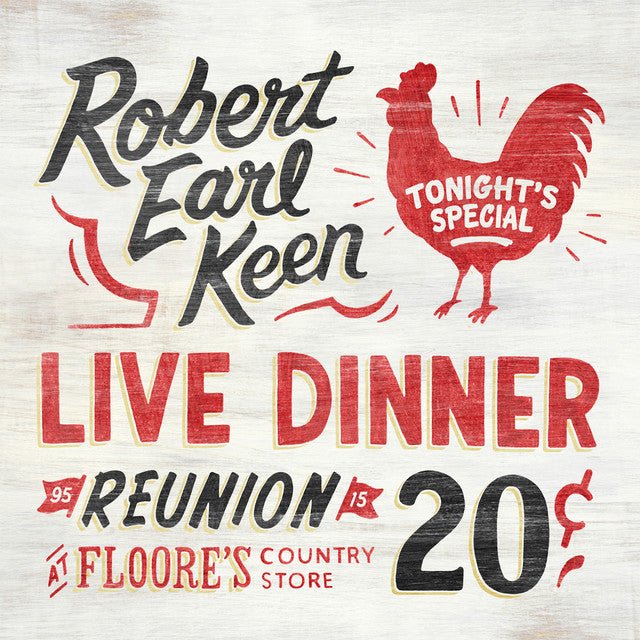 Robert Earl Keen - Live Dinner Reunion Vinyl