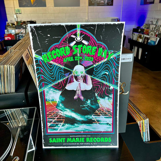 Saint Marie Records 2023 Record Store Day Poster 7" Vinyl