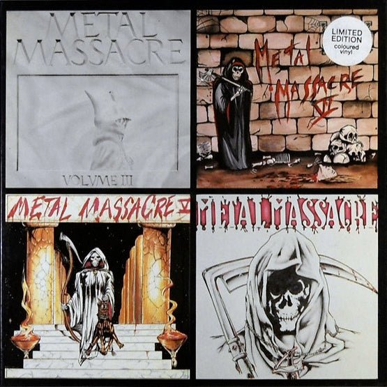 Various - Metal Massacre III - VI Vinyl Box Set Vinyl