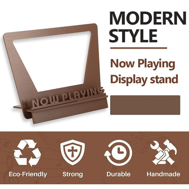 Vinyl Record Display Stand - Now Playing Vinyl