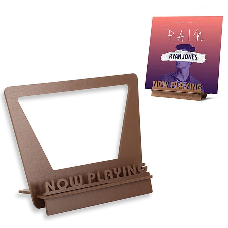 Vinyl Record Display Stand - Now Playing Vinyl
