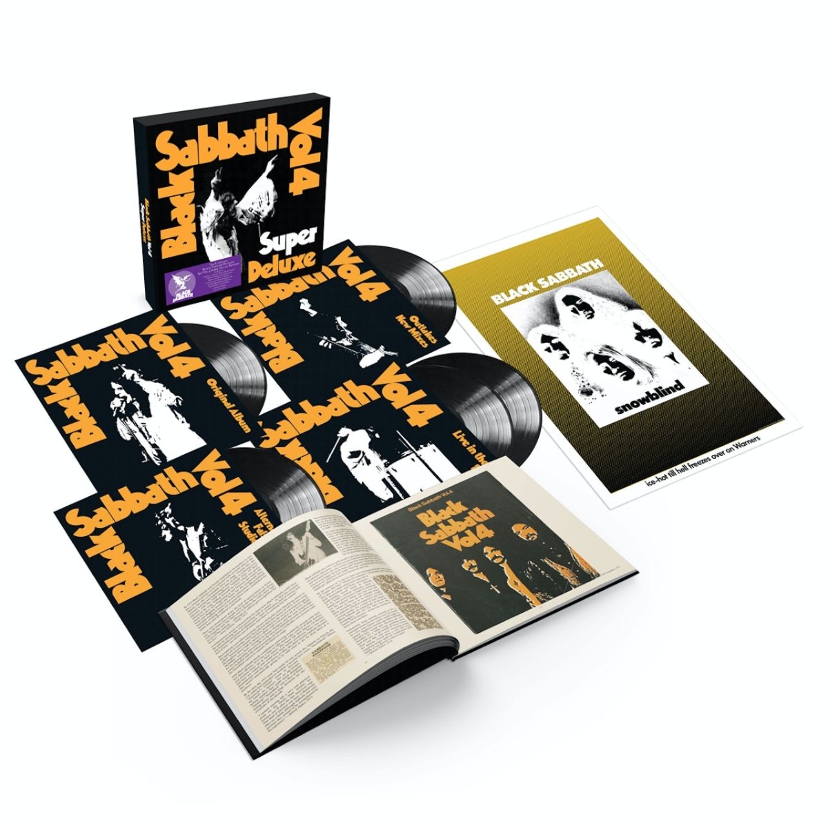 Black Sabbath - Black Sabbath Vol 4 Super Deluxe Records & LPs Vinyl