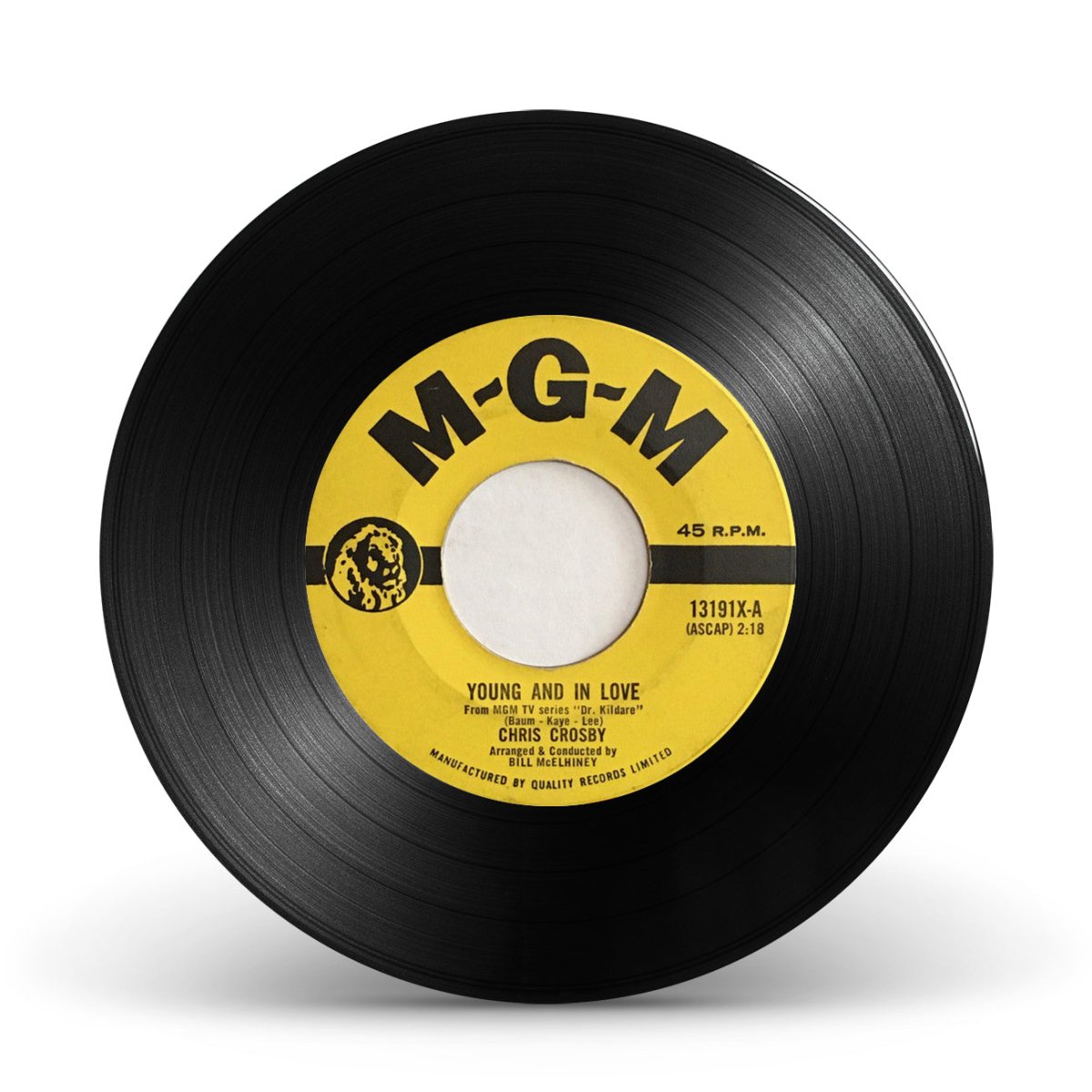 Chris Crosby - Young And In Love 7" Vinyl