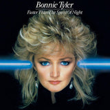 Bonnie Tyler – Faster Than The Speed Of Night, 2018 transparent blue vinyl front sleeve