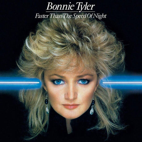Bonnie Tyler – Faster Than The Speed Of Night, 2018 transparent blue vinyl front sleeve