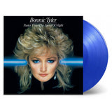 Bonnie Tyler – Faster Than The Speed Of Night, 2018 transparent blue vinyl sleeve and record on white