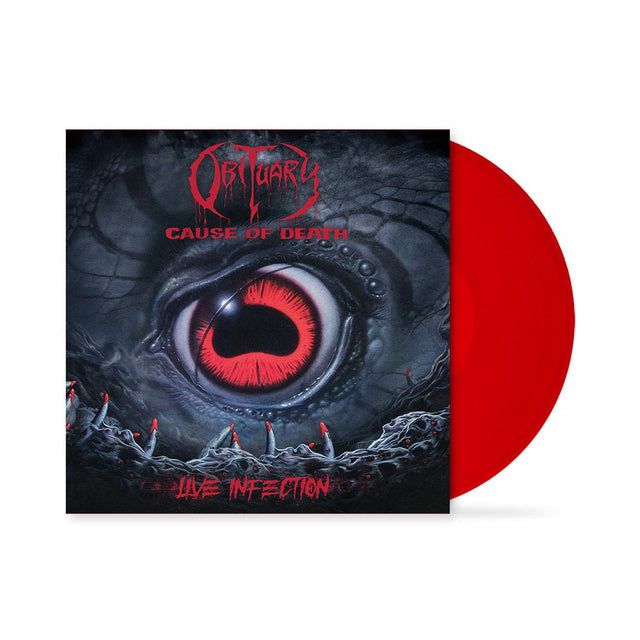 Obituary - Cause Of Death - Live Infection Vinyl