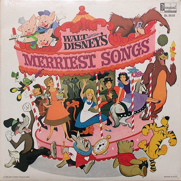 Various - Walt Disney's Merriest Songs Vinyl