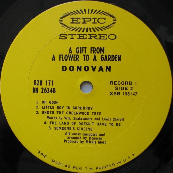 Donovan - A Gift From A Flower To A Garden Vinyl Box Set Vinyl