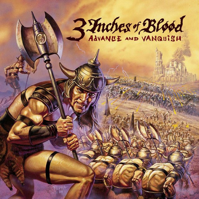 3 Inches Of Blood - Advance And Vanquish Vinyl