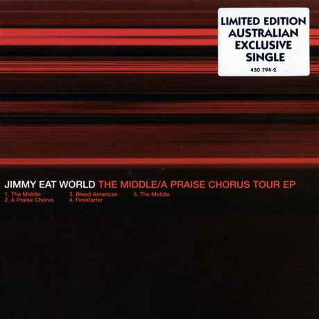 Jimmy Eat World - The Middle/A Praise Chorus Tour EP Music CDs Vinyl