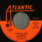 Led Zeppelin : Immigrant Song / Hey, Hey, What Can I Do (7", Single, RE, SP )