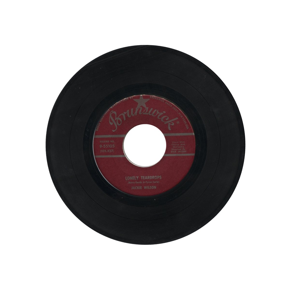 Jackie Wilson - Lonely Teardrops 7" Vinyl