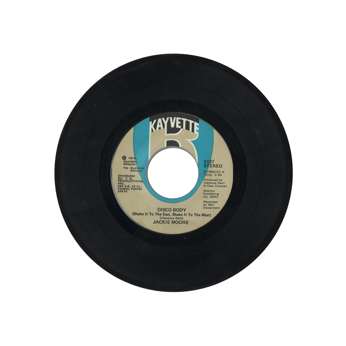 Jackie Moore - Disco Body (Shake It To The East, Shake It To The West) 7" Vinyl