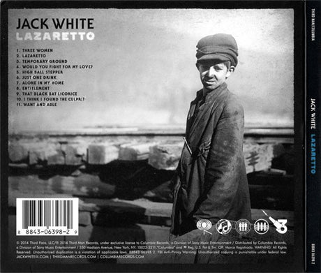 Jack White (2) : Lazaretto (CD, Album, Dig)