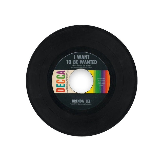 Brenda Lee - I Want To Be Wanted (Per Tutta la Vita) / Just A Little 7" Vinyl