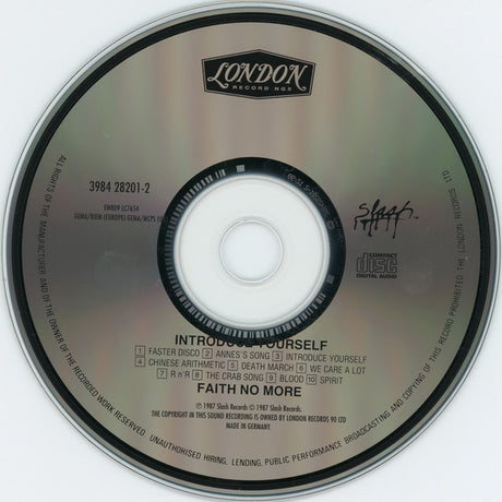 Faith No More : Introduce Yourself (CD, Album, RE)