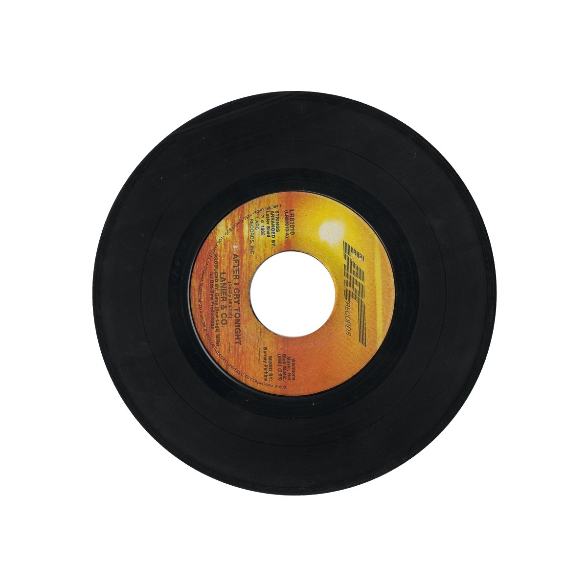 Lanier & Co - After I Cry Tonight 7" Vinyl