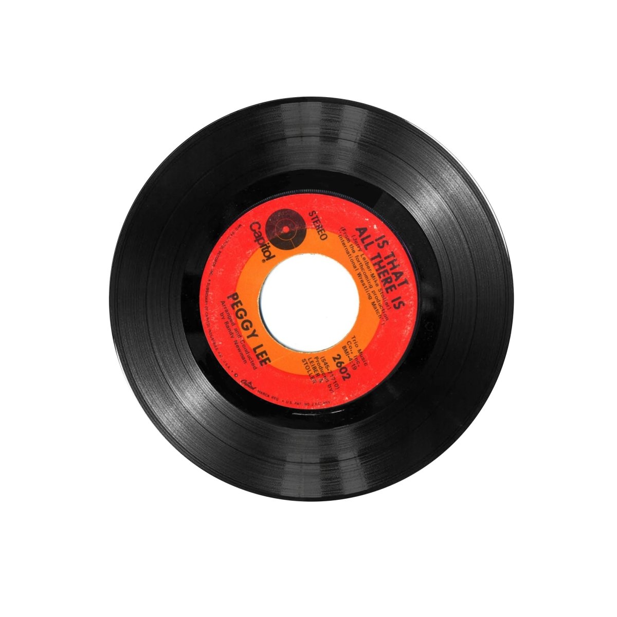 Peggy Lee - Is That All There Is / Me And My Shadow 7" Vinyl