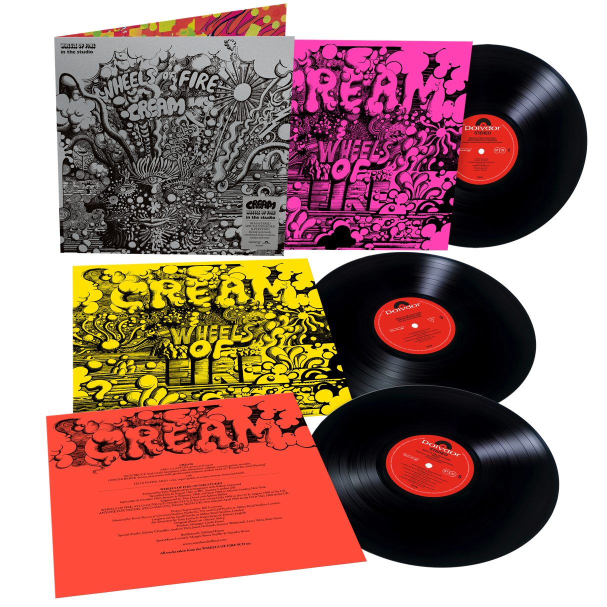 Wheels of Fire: In The Studio 3LP Expanded Edition - The Sound of Vinyl