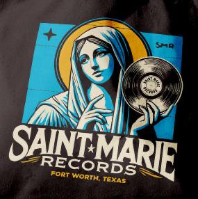 Saint Marie Records - Vinyl Record Tote