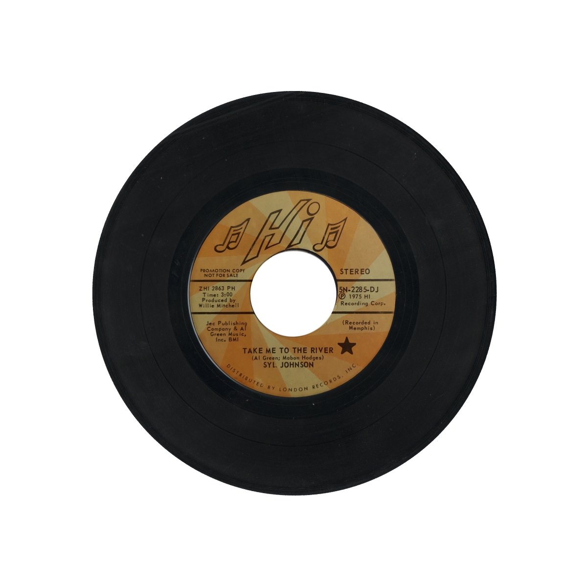 Syl Johnson - Take Me To The River 7" Vinyl