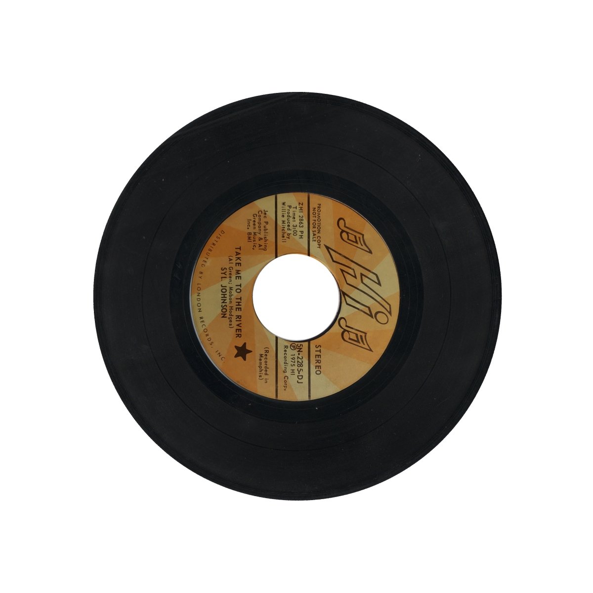 Syl Johnson - Take Me To The River 7" Vinyl