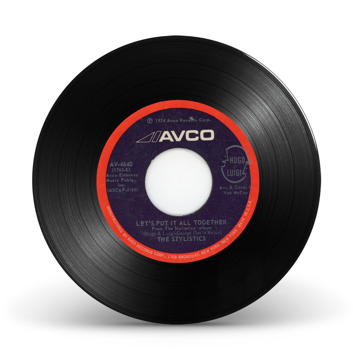 The Stylistics - Let's Put It All Together / I Take It Out On You 7" Vinyl
