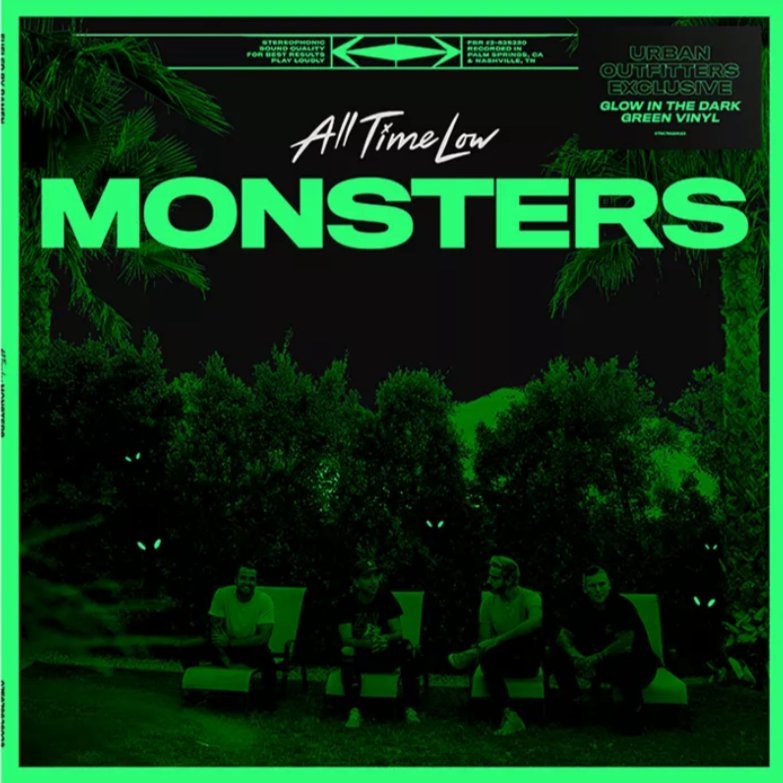 All Time Low - Monsters Vinyl – Saint Marie Records