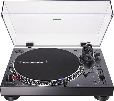 Audio Technica AT - LP120XUSB - BK USB Turntable - Direct Drive - Fully Manual - USB (Black) Turntable Vinyl