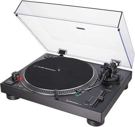 Audio Technica AT - LP120XUSB - BK USB Turntable - Direct Drive - Fully Manual - USB (Black) Turntable Vinyl
