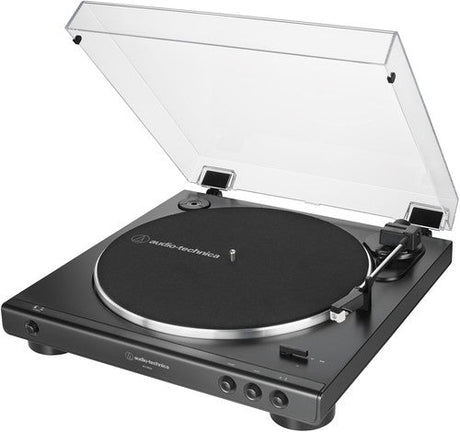 Audio Technica AT - LP60X - BK Fully Automatic Belt - Drive Turntable (Black) Vinyl