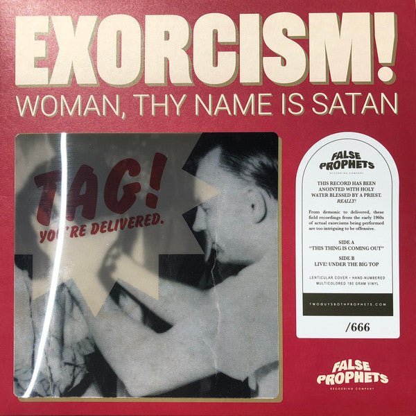 洋楽 EXORCISM! Woman, Thy Name Is Satan LP Unknown Artist - Exorcism! Woman, Thy Name Is Satan – Saint Marie