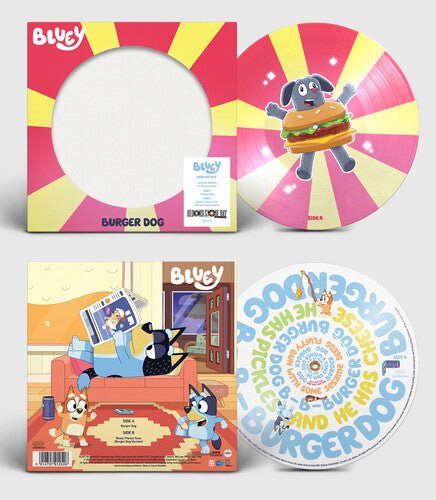 Bluey - Burger Dog / Bluey Theme Tune - Limited Picture Disc 7 - Inch Vinyl Vinyl Vinyl