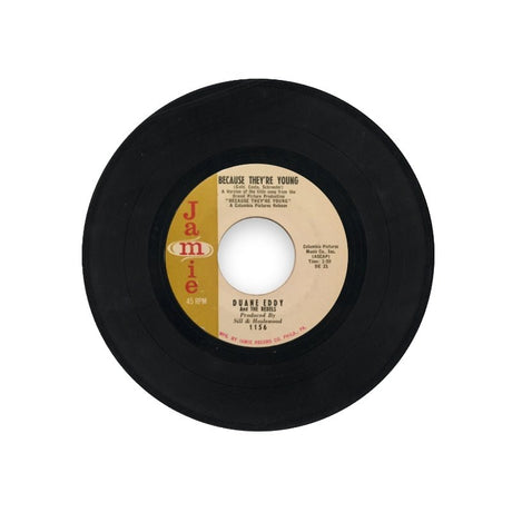 Duane Eddy And The Rebels - Because They're Young / Rebel Walk 7" Vinyl