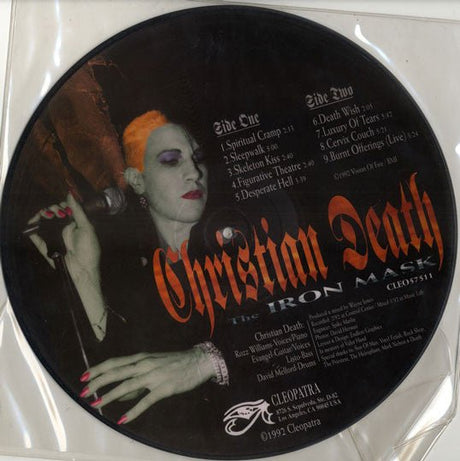 Christian Death featuring Rozz Williams - The Iron Mask Vinyl Vinyl