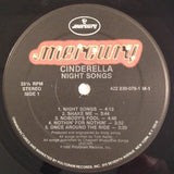 Cinderella - Night Songs Vinyl Vinyl