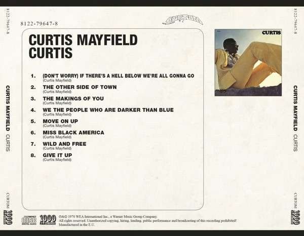 Curtis Mayfield = カーティス・メイフィールド - Curtis = カーティス CD Vinyl