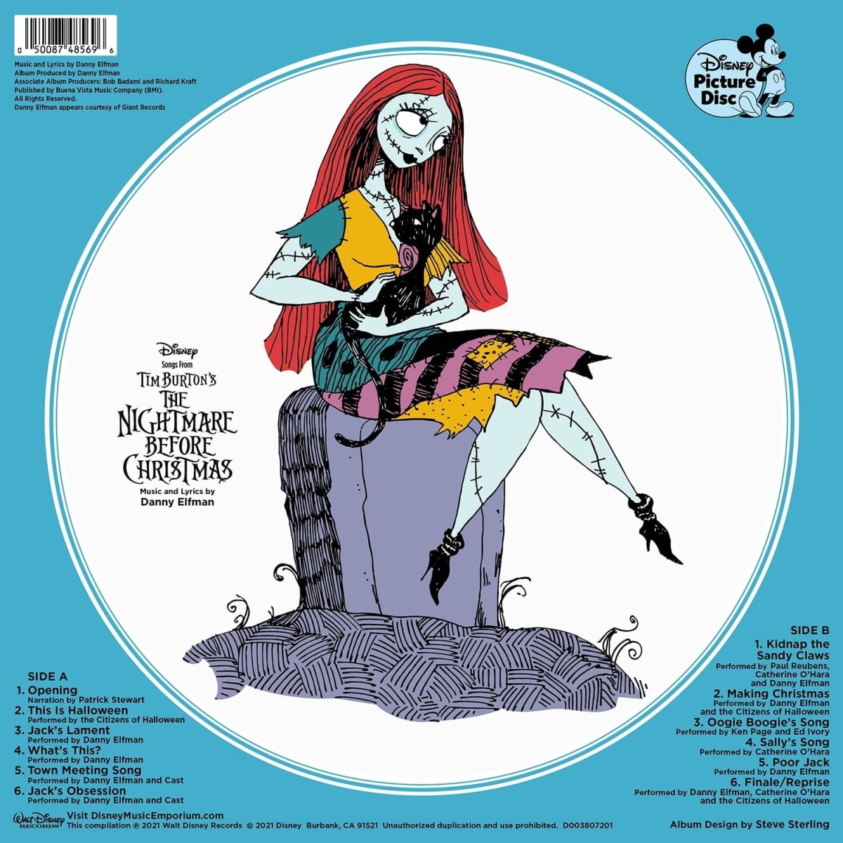 Danny Elfman - Songs From Tim Burton's The Nightmare Before Christmas Vinyl